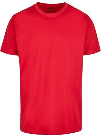 Build Your Brand Mens By004 T-Shirt, Cityred, XL UK