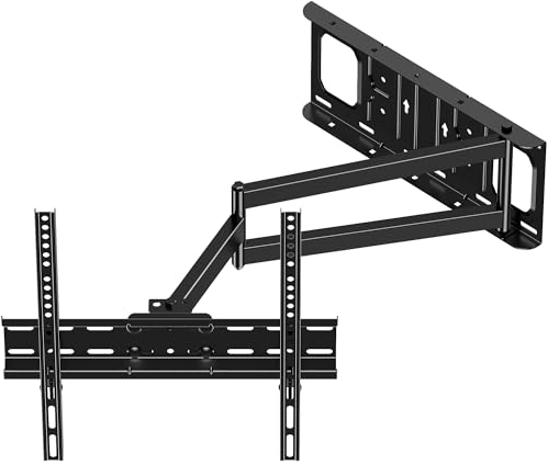 FORGING MOUNT TV Wandhalterung mit Langem Gelenkarm 650mm für 26-65 Zoll Flach & Curved Fernseher, Schwenkbar Neigbar Ecke TV Halterung Wandhalterung Fernseher bis zu 35kg, Max. VESA 400x400mm