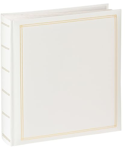 walther design Fotoalbum Selbstklebealbum Monza, weiß, 33x34 cm, SK-127-W