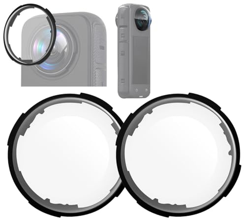 Honbobo Premium Linsenschutz Glas für Insta360 X4, Objektivschutz Schutz Linsen