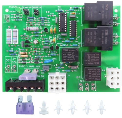 S1-7990-319P Furnace Control Circuit Board， Replacement for Coleman Evcon York Luxaire OEM 7990-319P ICM2801 031-01910-000 031-01932-002