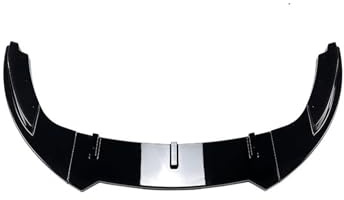 PaCsci Frontspoiler Lippe Für VW Golf 5 MK5 GTI Jetta GLI 2003-2009 Auto Vorderer Stoßfänger Lip Spoiler Kit Unterer Stoßfänger ABS Type B Glänzend Schwarz