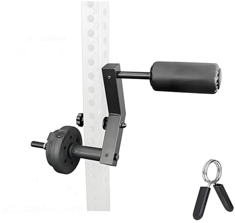 Rack Mounted Neck Machine Trainer Heavy Duty Neck Workout Exerciser Equipment Neck Muscles Strengthener Device Power Rack Attachment for Home Gym Fitness,Neck Rehabilitation
