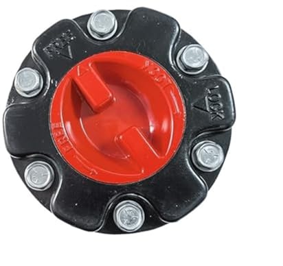 Rynplex 2 pezzi X, for Toyota, for Hi-Lux for HIACE 86-96 MOZZI DI BLOCCAGGIO RUOTA LIBERA B006 43509-35030 4350935030 In lega di zinco Dadi antifurto per ruote