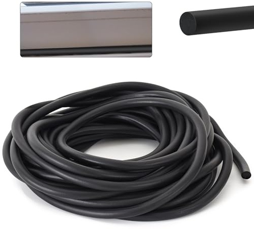 5 Meter Fugen Dichtschnur, Ø 3mm EPDM Dichtung Schaum Rundschnur