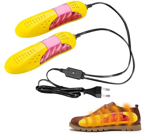 Elektrischer Schuhtrockner, Schuhtrockner Elektrisch, Schuhwärmer Stiefel Trockner, Tragbarer, Stiefeltrockner für Skischuhe Socken Schuhe Handschuhe
