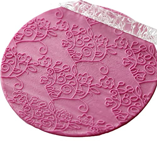 Nikou Teigroller aus Acryl, 66 cm Teigroller für Fondant und Teig, ideal für Kuchendekoration und DIY-Projekte, leicht und einfach zu reinigen