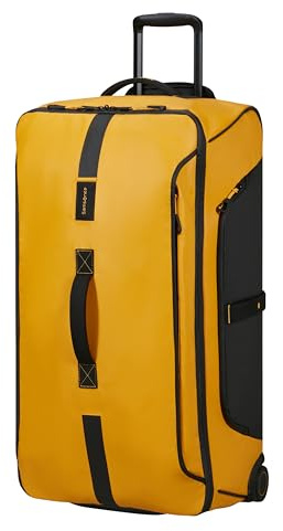 Samsonite Paradiver Light - Borsa da Viaggio con Ruote (79 cm), Large, Idrorepellente, Leggera, 121.5 L, Giallo (Yellow)