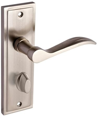 Designer Levers Berkeley Modern Design Lever Door Handle, Satin Nickel