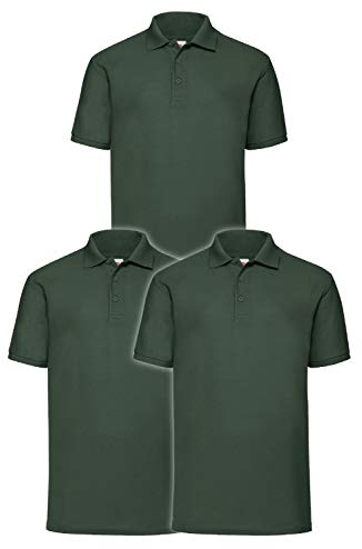 Fruit of the Loom Herren Poloshirt (3er Pack)