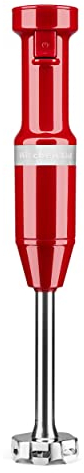 KitchenAid Variable Speed Corded Hand Blender KHBV53, Empire Red