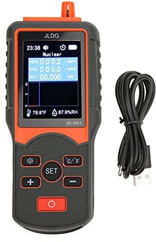 Strahlungstester JD‑3001 Nuklearer Strahlenmessgerät Geigerzähler Röntgenmessgerät Tragbares Outdoor Dosimeter Elektromagnetischer Strahlungsdetektor