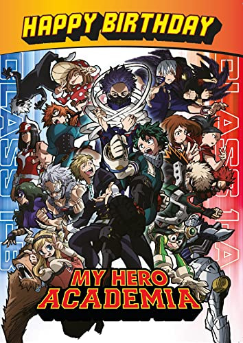 Danilo Promotions Limited Offizielle My Hero Academia Grußkarte, mehrfarbig, 17,8 x 12,7 cm