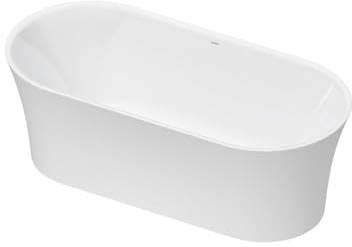 Duravit DuraSenja bañera, blanca, exenta, 7005, Versión: 1700x800mm