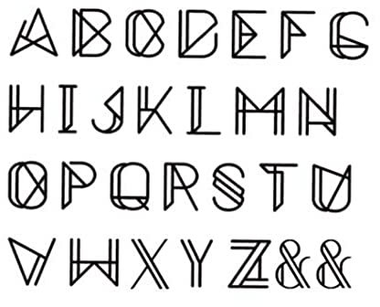 ELEGAM Temporäre Tattoos, temporäre Tattoos for Frauen, 3 Blatt Alphabet Temporäre Tattoo-Aufkleber, Kunstschrift, englische Buchstaben, gefälschte Tätowierung, DIY-Namen-Tattoo-Set