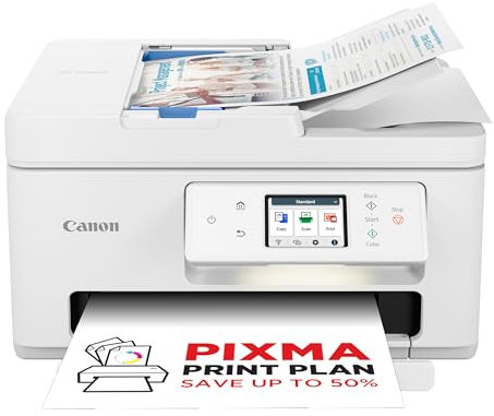 Canon PIXMA TS7750i Series - All-in-One Printers, Copier & Scanner for Home Use | Wireless for Easy Printing From Your Smartphone | Canon Printer Home Printers with PIXMA Print Plan