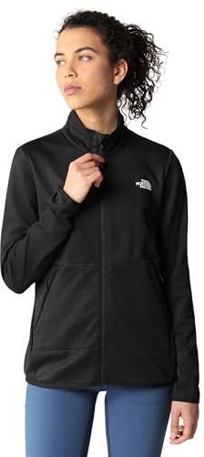 THE NORTH FACE Veste Polaire Canyonlands Full-Zip pour Femme - Veste Teddy pour la randonnée et Les activités de Plein air - TNF Black, M