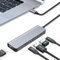Moman Hub USB C, Adattatore Multiporta USB 5 in 1 con 100W PD, 4K@30Hz HDMI, 5Gbps USB 3.0, 2.0, USB C, Docking Station per Mouse, Tastiera, U Disk, Unità Flash, Cellulare