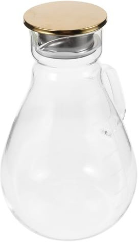 Kichvoe Brocca Trasparente Con Scala Caraffa Per Bevande Fredde Per Feste e Picnic Capacità Elevata Per Succo e Tè Freddo