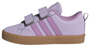 Adidas Mixte Enfant VS Pace 2.0 Hook and Loop Shoes Kids, Powder Plum/preloved Purple/preloved Purple, 31 EU