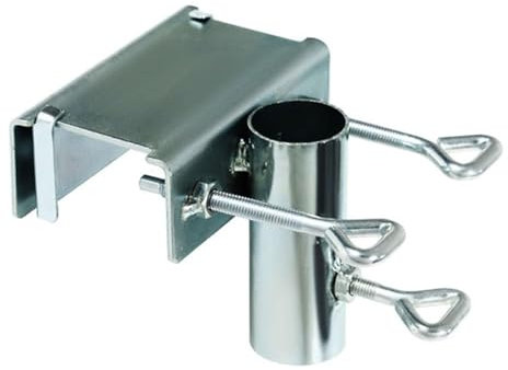 Schirmständer – robuste Schirmklemme, Schirmständer aus Metall | Sonnenschirmhalter aus Eisen für, Hof, Balkon, Deck, Boote, Terrassenschirmklemme, Angelschirmhalterung aus Metall für den Stran