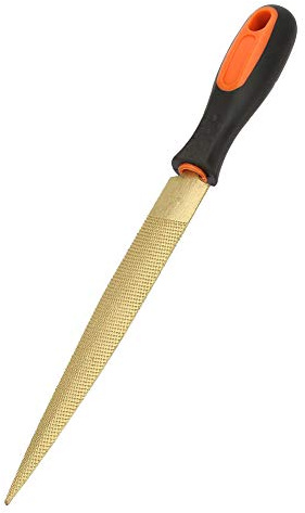 Lima de Madera, Lima de Doble Cara Dorada, Escofina para Madera, Limas de Madera, Lima de Metal, Cortador Manual de Madera Dura, Herramienta para Tallar Madera, Dientes Finos