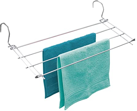 Wenko 3781010100 Stendibiancheria da termosifone, cromo, 59 x 8,5 x 23 cm