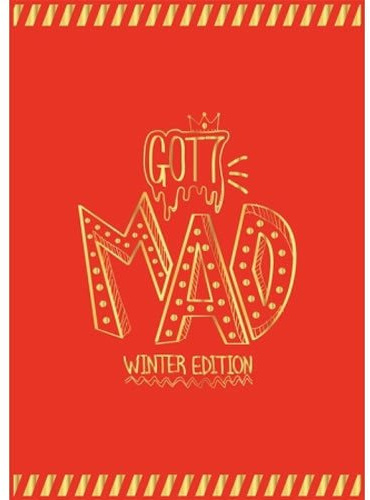 GOT7 - [MAD WINTER EDITION] HAPPY.VER Mini Album Repackage CD + Livret de photos + Diary + calendrier + autocollant + carte postale K-POP Sealed