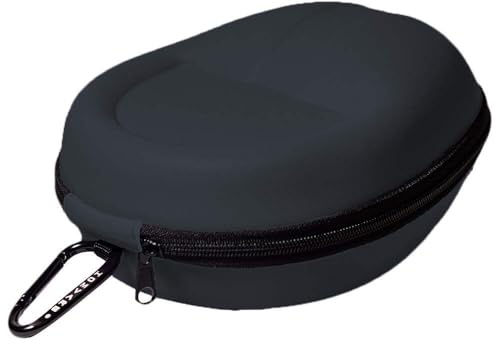 Hard Shell Case for Over the Ear Headphones compatible for Beats, Sony, Bose, JBL, Samsung, Full Protection- Black