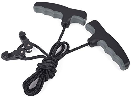 Bow and arrow college Crossbow Cocking Device Double Handle Crossbows Rope Cocker Aid Cocking String Tool