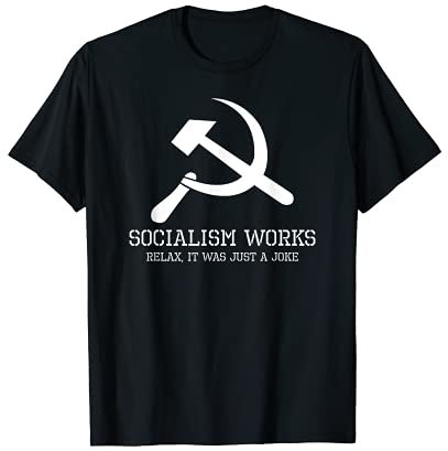 Marteau et faucille communiste anti-socialisme T-Shirt