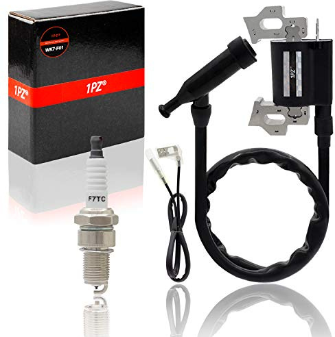 1PZ UK3-CN5 Ignition Coil with Spark Plug Replacement for Honda GX120 GX140 GX160 GX168 GX200 Predator 4HP 5.5HP 6.5HP 212CC Engine Generator Lawn Mower