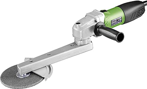 LeTkingok Meuleuse de Soudure D'angle AC 220V, Polisseuse à Angle Mort Machine de Tréfilage en Métal Rectifieuse D'angle à Bras Long 800W 4500tr/min