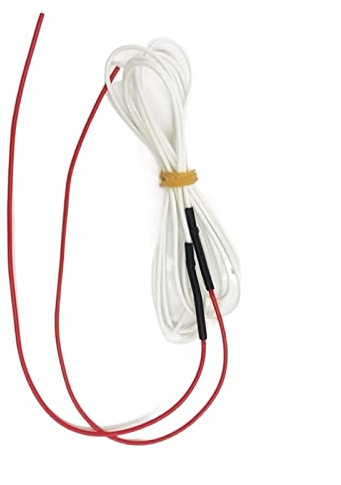 MIBSH Pfeife Haus 12-24 V Auto Heizkissen Heizdraht, wasserdichter Silikonheizdraht for Elektroautos/elektrische Heizschuhe Boden Elektronik (Size : 24W 2M 12W 0.5A)