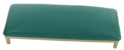 Fonowx Nagelkissen, Nagelmatte, Nageltisch, Handauflage, Nagelstudio Zubehör, Grün