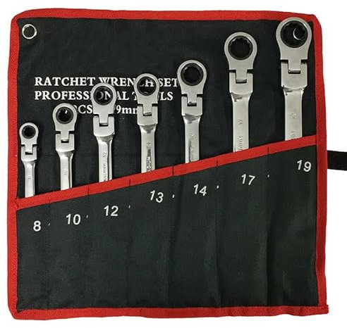 Juego de llaves, llave inglesa, llaves multiherramienta, llave de acero al cromo vanadio, kit de reparación de automóviles, juego de llaves, juego de herramientas, juego de llaves de trinquete, juego