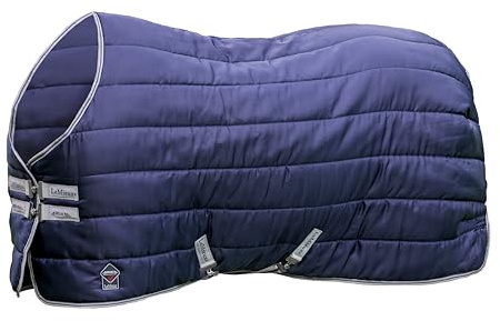 LeMieux Arika Stable-Tek 200g Blanket - Diamond Ripstop Outer - Breathable and Stain Repellent - Navy - 69