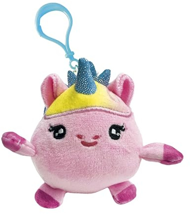 SquishPets Keychain Galupy Rainbow Unicorn - Kuscheltier, Einhorn Plüschtier in einem Schlüsselanhänger, 6 cm