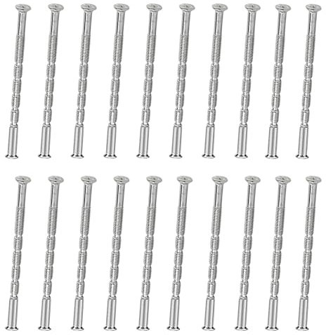 M3 Door Handle Fixing Screws and Sleeves,20 Sets Door Handle Bolt Through Fixings,and Sleeves Through Bolts for Door Handles Door Handle Through Bolts. (M3-20PCS)