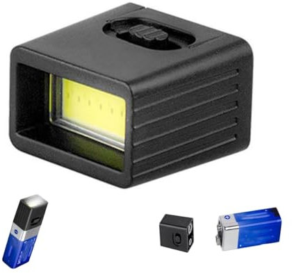 Mini Torch Battery, Cob Work Light Portable Light, COB LED Flashlight Mini Battery Torch, Super Bright Flashlight for Outdoors Camping, Hiking, Emergency, Repair