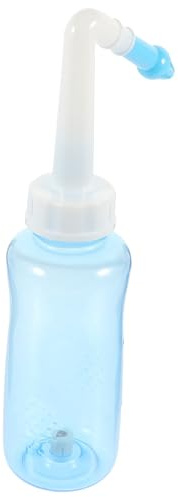 Homoyoyo Nasenreiniger Nasenspülflasche mit 300 Ml Fassungsvermögen für Sanfte Nasenspülung bei Allergien und Staubbelastung für Erwachsene und Kinder Zufällige Farbe