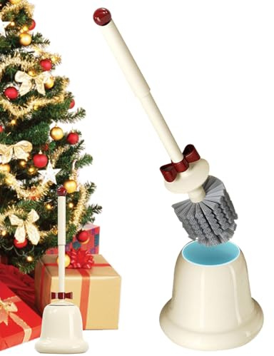 Toiletborste | Toalettskål Skrubb - Djuprengöring Badrumsaccessoar Julklockdesign