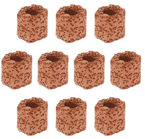 GANAZONO Anneaux Fixes en Poterie Accessoires Pratiques Maintien Sécurisé des Plantes Lot de 10 pour Plantes Aquatiques pour Aquarium Réservoir Poisson