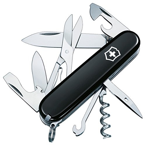 Victorinox, Climber, Coltellino Svizzero, Originale, Multiuso, Campeggio, 14 Funzioni, Lama, grande, Cavatappi