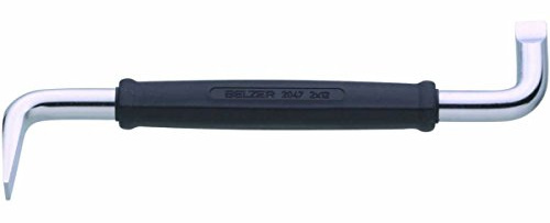 Bahco 2047-0.8-4 Winkelschraubendreher für Schlitzschrauben, 0,8 x 4,0 x 100 mm