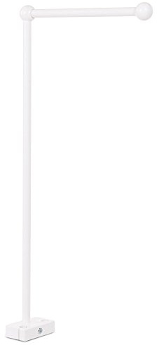 babybay Mobilehalterung passend für alle Modelle mit Rundstäben, weiß lackiert, 1 Stück (1er Pack)