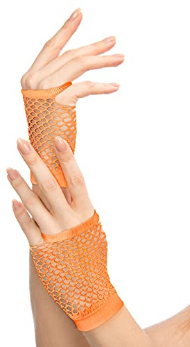 Balinco Gants en filet rock années 80/90 pour femmes & filles