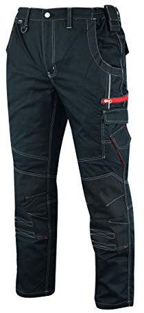 MS9 Herren Cargo-Arbeitshose mit Mehreren Taschen, Taktische Arbeitshose, Jeans