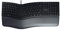 CHERRY KC 4500 ERGO, Teclado Ergonómico, Distribución de Teclado Español (QWERTY), con Cable, Reposamuñecas Acolchado con Espuma de Memoria, Teclado Curvo, Negro