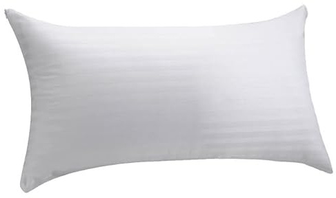 DHESTIA HOME Funda Protectora Almohada Cutí Hotel 100% Algodón con Cremallera Color Blanco Talla Almohada 150 cm